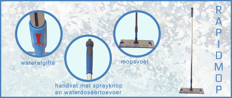 Uitleg watersysteem rapidmop